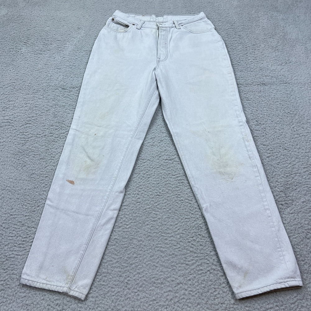 VTG Levis 17501 6146 Womens Jeans Light Wash Denim Button Fly‎ USA Made 15